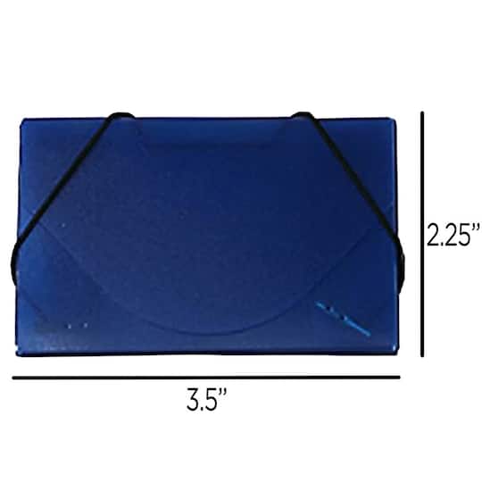 JAM Paper Plastic Business Card Holder Case